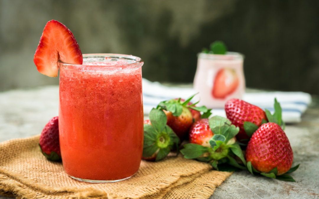Strawberry Sunrise Smoothie