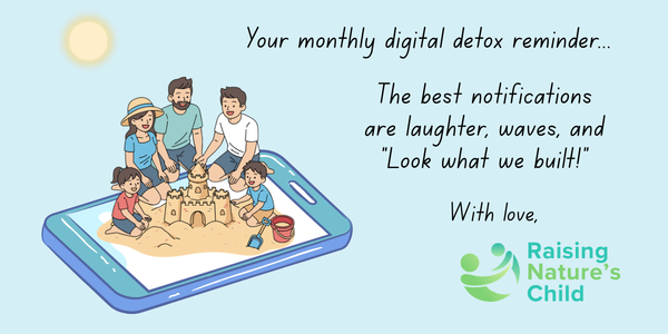 Digital Detox - Build Sandcastles